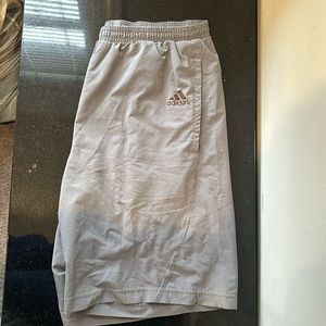 Mens Grey Adidas Shorts